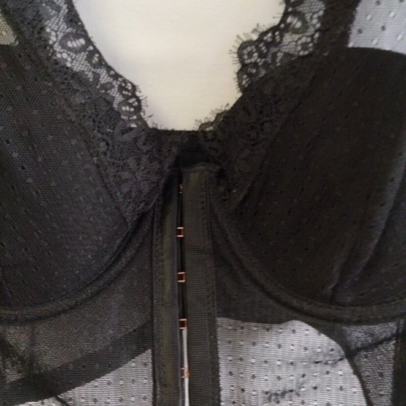 Ditto bra 32D cami style black very pretty underwired - Picture 6 of 6